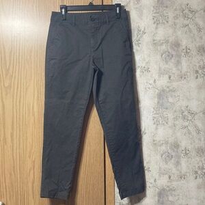 Eddie Bauer Women’s Size 4 Dark Gray Chinos Straight Leg Pants GUC